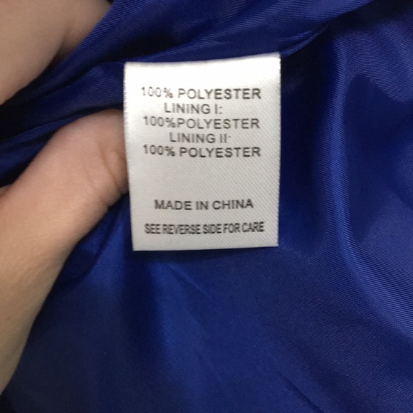 BeeDarlin Midnight Blue Sparkly Short Dress - Picture 4 of 8